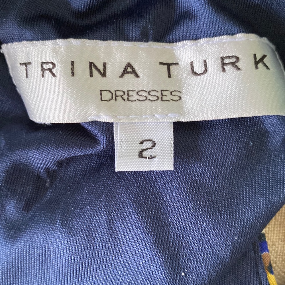 Trina Turk Michalin Turkish Delight Halter Paisley Tunic Slip Dress - 2 - Picture 11 of 14